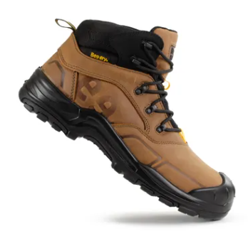 Bota de seguretat Group TB KRATOS S7S de pell marró