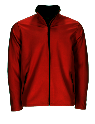 Jaqueta softshell Valento HORIZON de color vermell