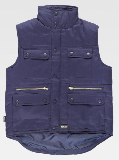 Armilla Workteam S3209 de color blau marí